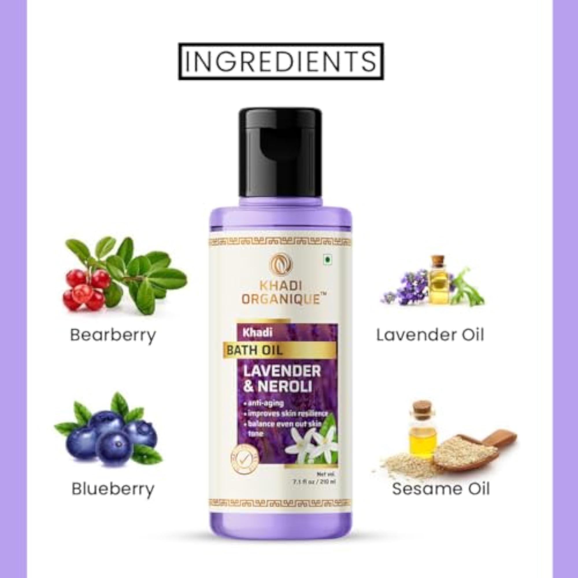 Lavender & Neroli Bath Oil with Orange & Lemongrass Body Wash